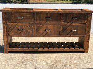 Farmhouse Bathroom Double Vanity