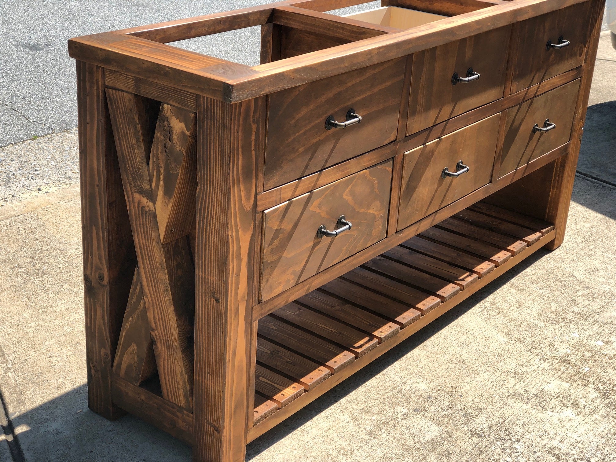 Farmhouse Bathroom Double Vanity