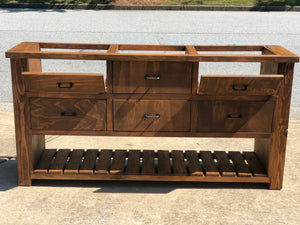 Farmhouse Bathroom Double Vanity