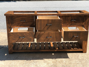 Farmhouse Bathroom Double Vanity