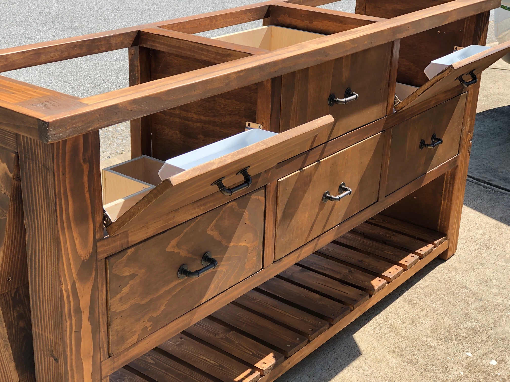 Farmhouse Bathroom Double Vanity